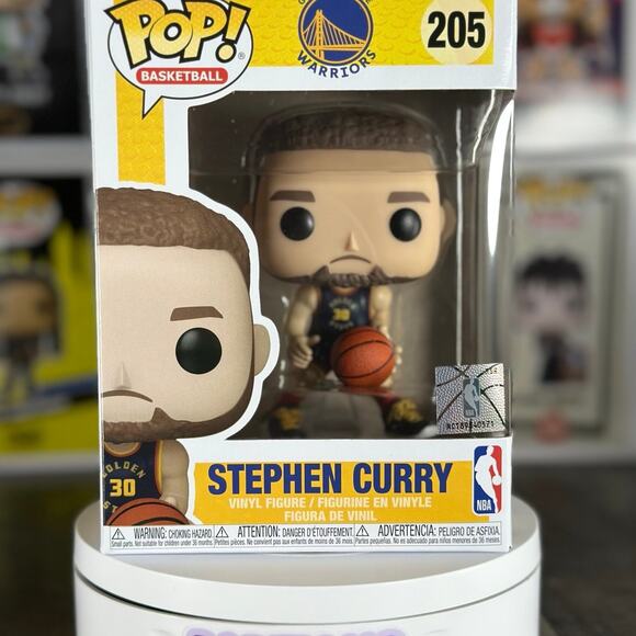 NBA Golden State Warriors Stephen Curry (City Edition 2024) Funko Pop! - Picture 1 of 6